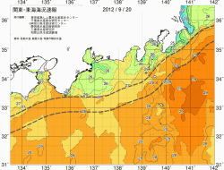 関東・東海海況速報/広域(2012/09/20)