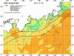 関東・東海海況速報/広域(2012/09/24)