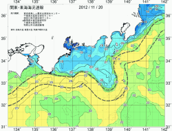 関東・東海海況速報/広域(2012/11/20)