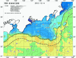 関東・東海海況速報/広域(2012/12/04)