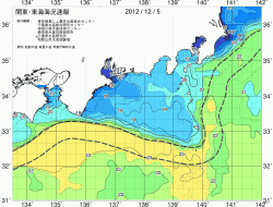 関東・東海海況速報/広域(2012/12/05)