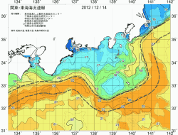 関東・東海海況速報/広域(2012/12/14)