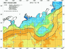関東・東海海況速報/広域(2012/12/16)