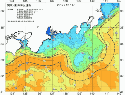 関東・東海海況速報/広域(2012/12/17)
