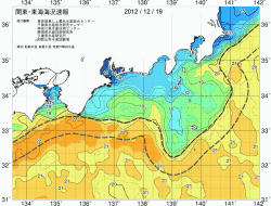関東・東海海況速報/広域(2012/12/19)