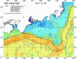 関東・東海海況速報/広域(2012/12/26)