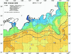 関東・東海海況速報/広域(2013/01/27)