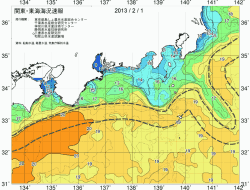 関東・東海海況速報/広域(2013/02/01)