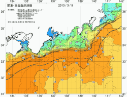 関東・東海海況速報/広域(2013/03/05)