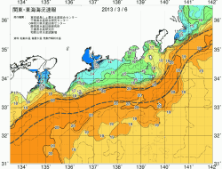 関東・東海海況速報/広域(2013/03/06)