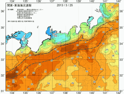 関東・東海海況速報/広域(2013/03/25)