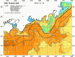 関東・東海海況速報/広域(2013/04/10)