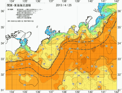関東・東海海況速報/広域(2013/04/25)