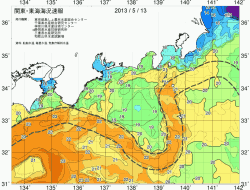 関東・東海海況速報/広域(2013/05/13)