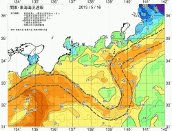 関東・東海海況速報/広域(2013/05/16)