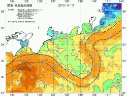 関東・東海海況速報/広域(2013/05/17)