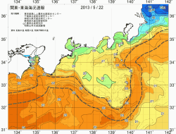 関東・東海海況速報/広域(2013/05/22)