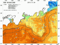関東・東海海況速報/広域(2013/05/24)