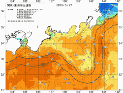 関東・東海海況速報/広域(2013/05/27)