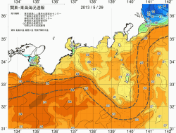 関東・東海海況速報/広域(2013/05/29)