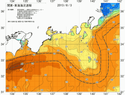 関東・東海海況速報/広域(2013/06/03)
