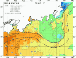 関東・東海海況速報/広域(2013/06/17)
