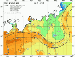関東・東海海況速報/広域(2013/06/19)