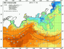 関東・東海海況速報/広域(2013/07/16)