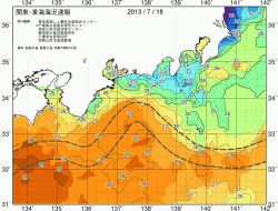 関東・東海海況速報/広域(2013/07/18)