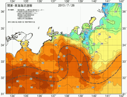 関東・東海海況速報/広域(2013/07/26)