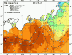 関東・東海海況速報/広域(2013/07/27)