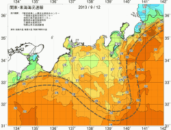 関東・東海海況速報/広域(2013/09/12)
