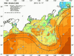 関東・東海海況速報/広域(2013/09/17)
