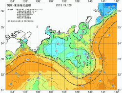 関東・東海海況速報/広域(2013/09/20)