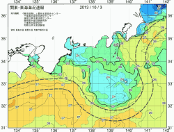 関東・東海海況速報/広域(2013/10/03)
