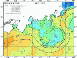 関東・東海海況速報/広域(2013/10/05)