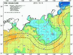 関東・東海海況速報/広域(2013/10/06)