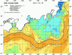 関東・東海海況速報/広域(2013/10/19)