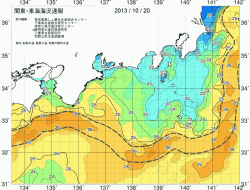 関東・東海海況速報/広域(2013/10/20)