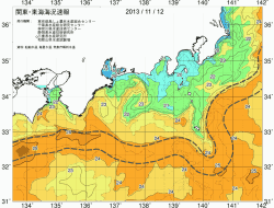 関東・東海海況速報/広域(2013/11/12)