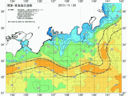 関東・東海海況速報/広域(2013/11/20)