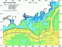 関東・東海海況速報/広域(2013/11/24)