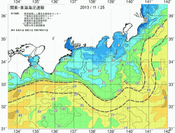 関東・東海海況速報/広域(2013/11/25)