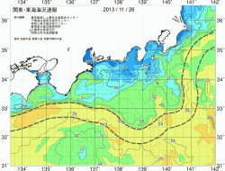 関東・東海海況速報/広域(2013/11/26)