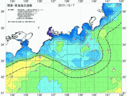 関東・東海海況速報/広域(2013/12/07)