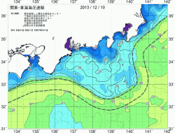 関東・東海海況速報/広域(2013/12/10)