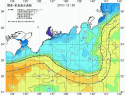 関東・東海海況速報/広域(2013/12/28)