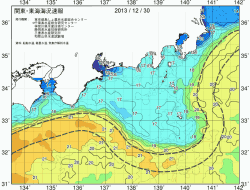 関東・東海海況速報/広域(2013/12/30)