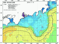 関東・東海海況速報/広域(2014/01/05)