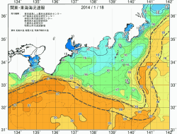 関東・東海海況速報/広域(2014/01/18)
